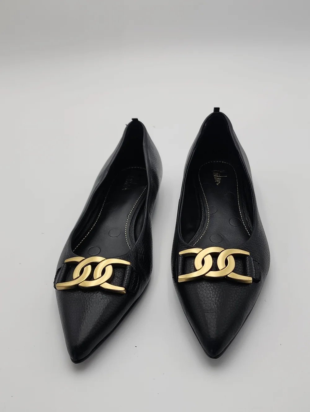 Boden Iris Snaffle Black Ballet Flats Size 39